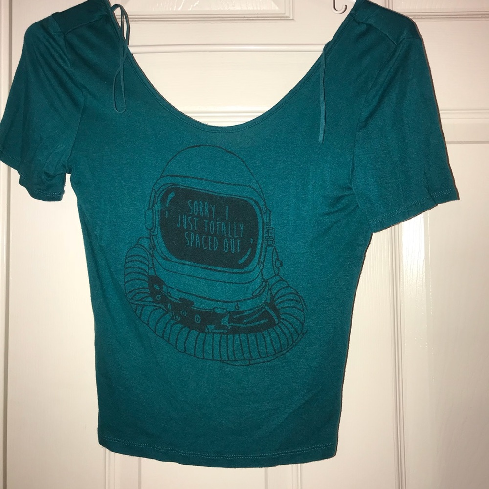 Blue tee shirt
